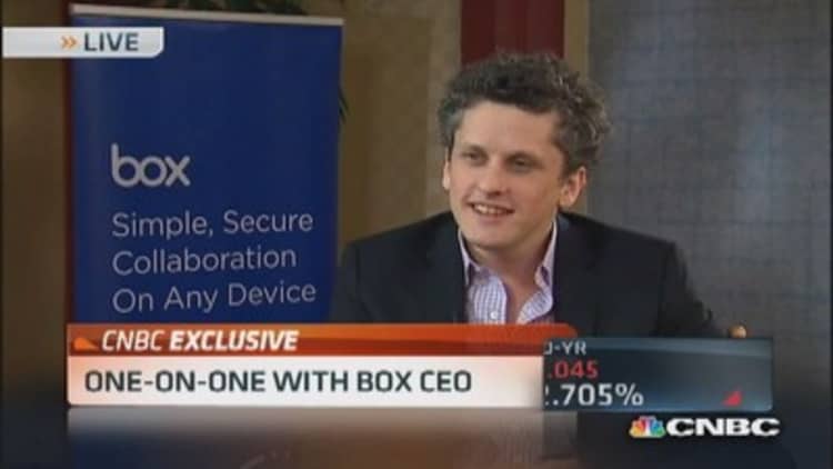 Box CEO: Investing aggressively for growth