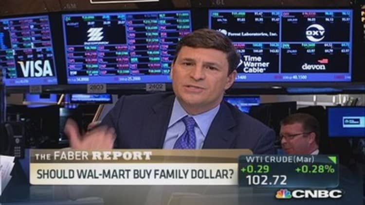 Credit Suisse: Wal-Mart should acquire Family Dollar