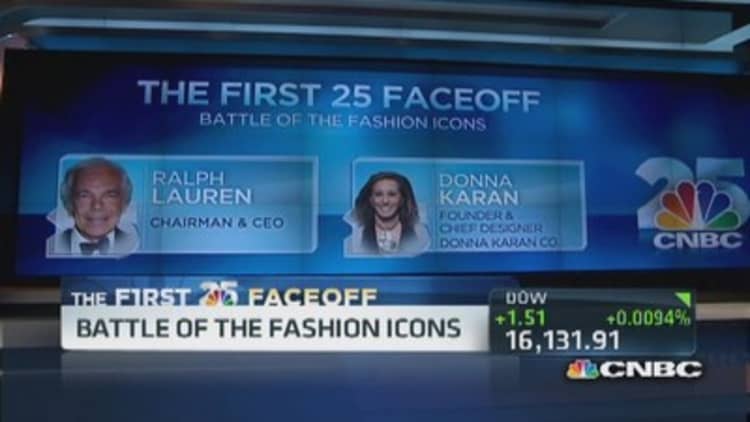 CNBC top 25: Ralph Lauren vs. Donna Karan