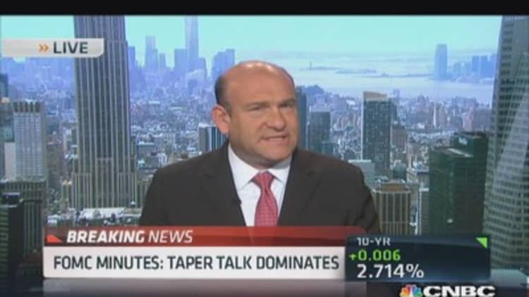 Fed minutes: Taper talk dominates