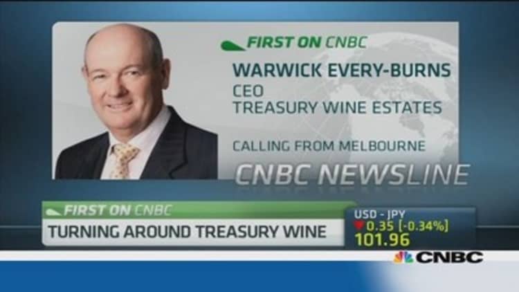 Treasury Wine appoints new CEO