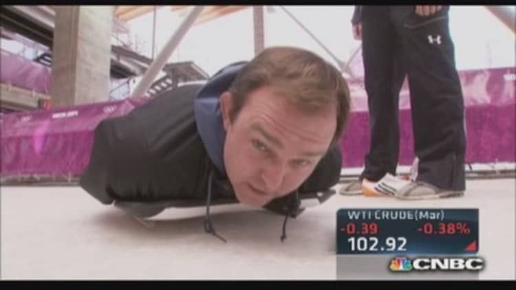 CNBC's Sullivan bobsled dream comes true