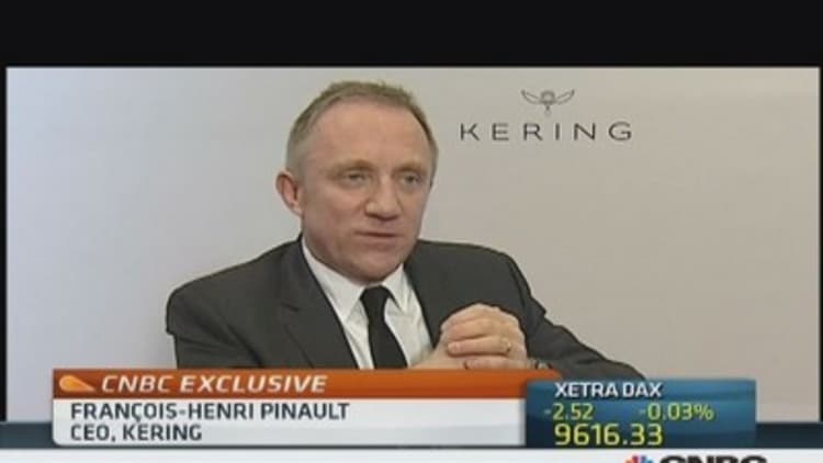 We've created value: Kering CEO