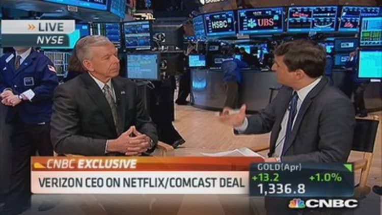 Verizon CEO: I would expect deal with Netflix