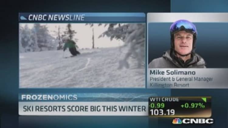 Ski resorts score big this winter