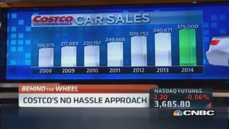 Costco's no hassle car buying plan