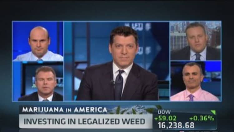 Investing in legalized weed