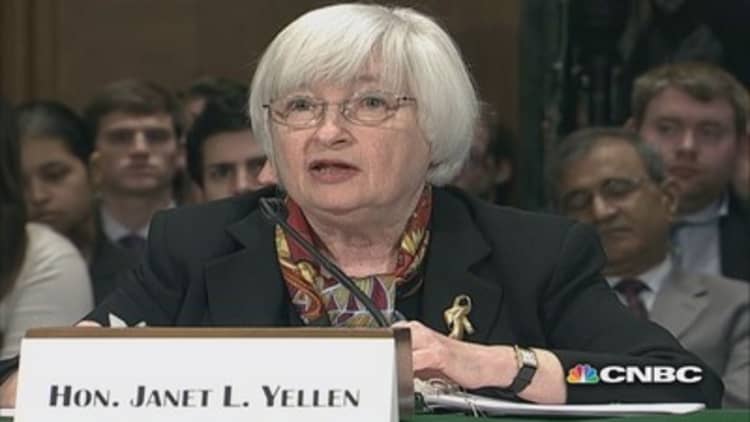 Fed's Yellen: Soft data may reflect adverse weather