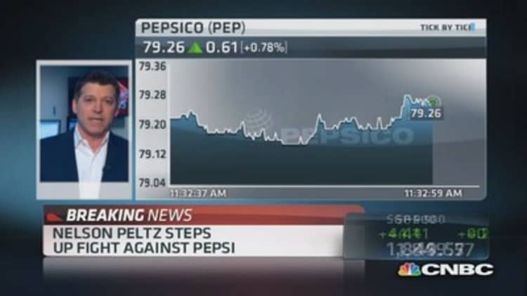 Nelson Peltz taking Pepsi battle to shareholders