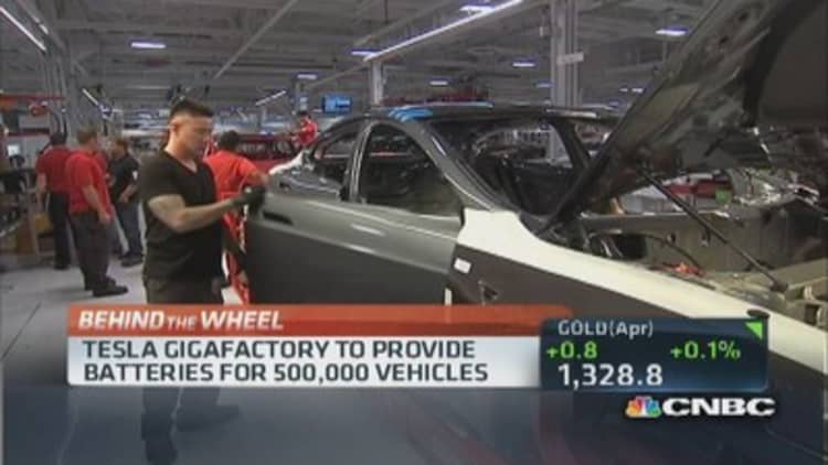 Tesla's Gigafactory to create 6,500 jobs
