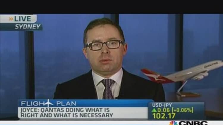 Qantas CEO: We have the confidence of the board