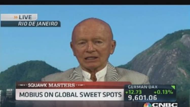 Mobius: Good time to invest in Brazil and private Chinese companies
