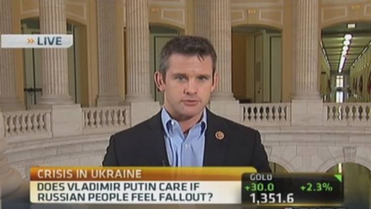 Going to be long fight with Russia: Rep. Kinzinger