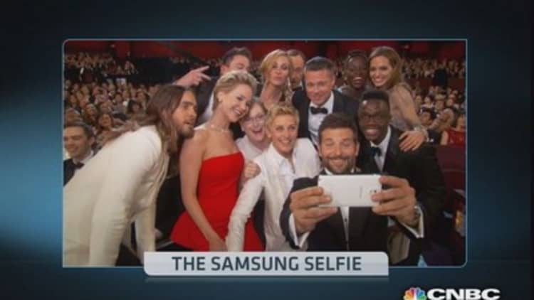 The Samsung selfie