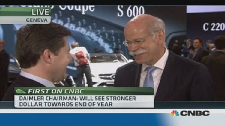 Daimler seeing good European demand growth: Chairman