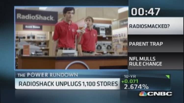 RadioShack closing 1,100 stores