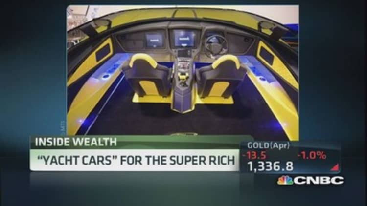 'Yacht cars' for the super rich