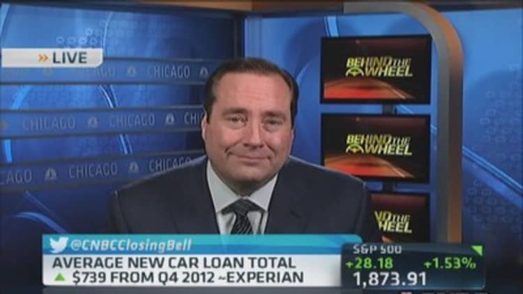 Record breaking auto loans
