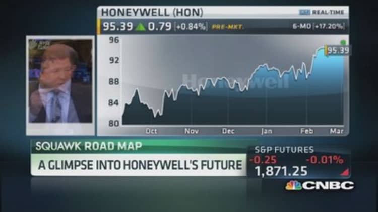 Honeywell's Cote remarkable, bankable: Cramer