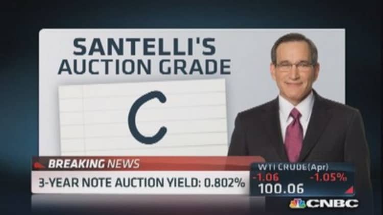 3-year note auction yield 0.802%