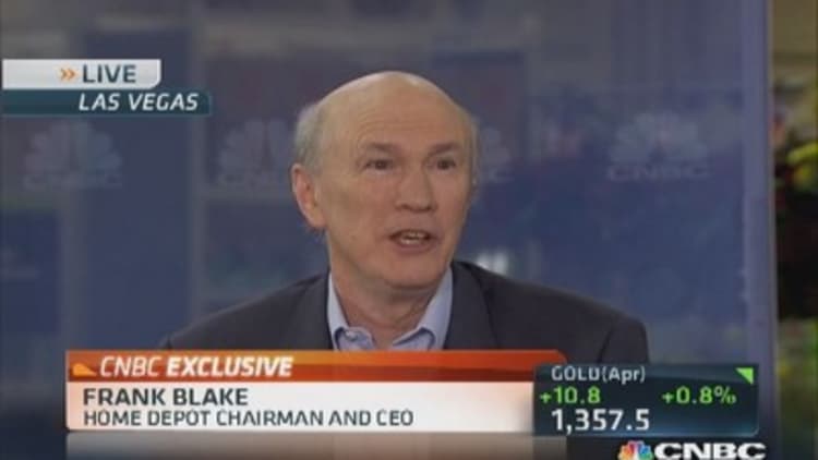 Home Depot CEO: We need spring to come