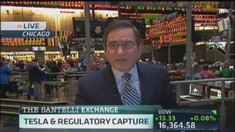 Santelli Exchange: Tesla & regulatory capture