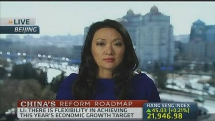 Li Keqiang: There is flexibility in GDP target