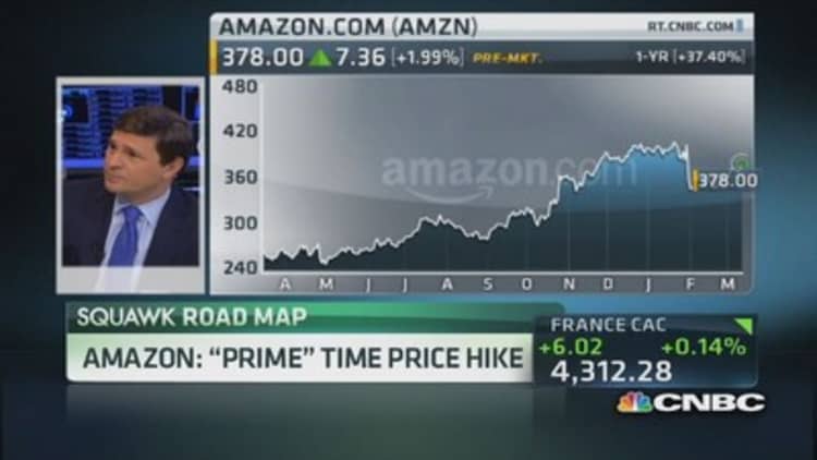 Amazon hikes 'Prime' price