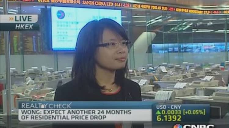 CLSA sees 15% price correction for HK property