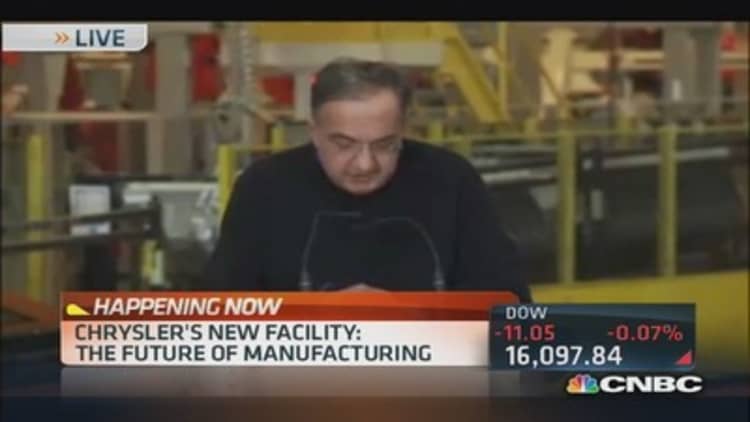 Chrysler opens new plant in Michigan 