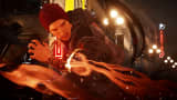 Screen image from Sony's "Infamous Second Son"