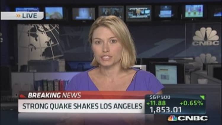 Quake measuring 4.7 hits LA
