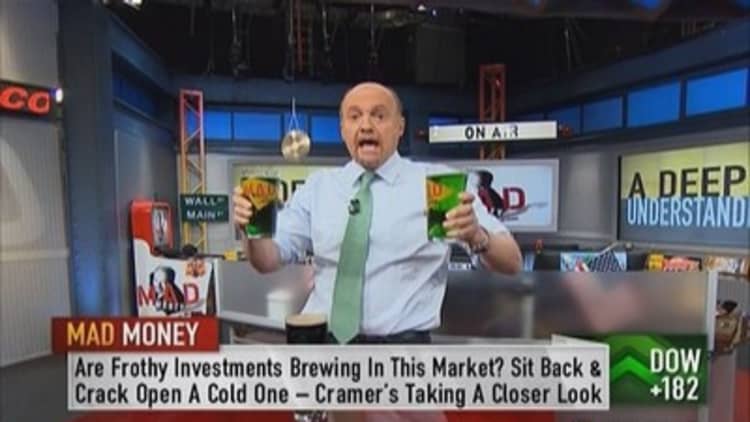 Froth a bad sign: Cramer