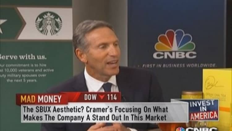 Starbucks CEO: Tea a $90 billion opportunity 