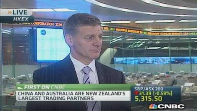 Bill English: Expect more volatility from China