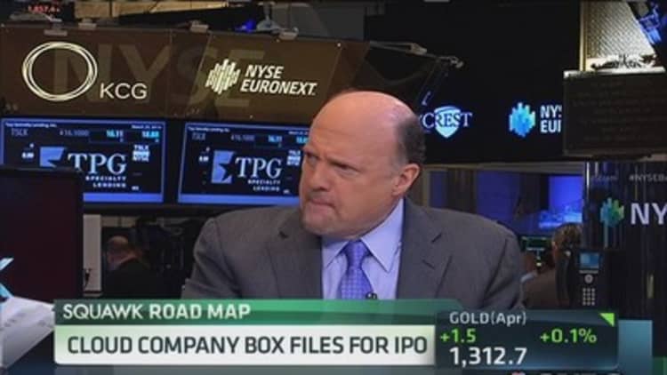 Cloud company Box files for IPO