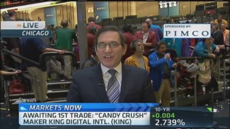 Santelli: Lots of activity in 10-year Note
