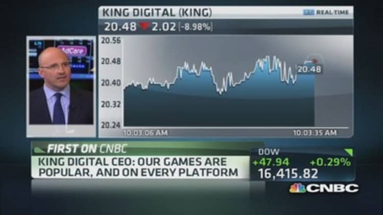 King Digital CEO on 'unique' business model