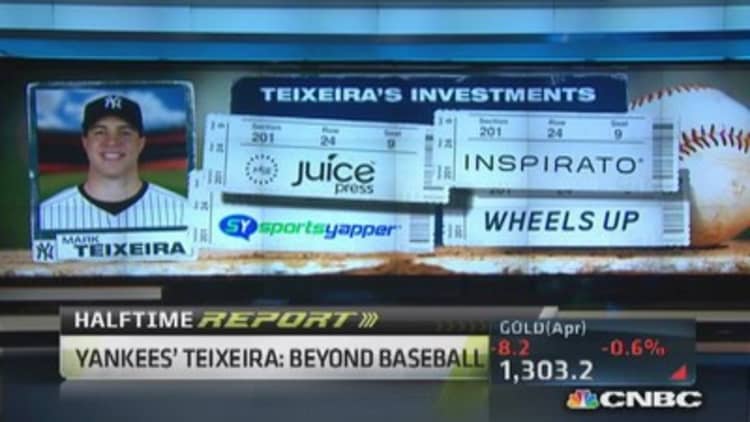 World Series champ Teixeira's investments