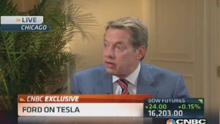 Ford eyes Tesla's disruptive model