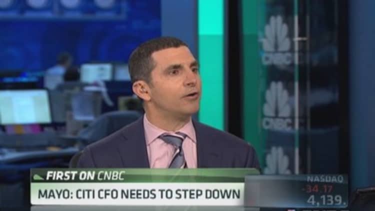 Citigroup CFO needs to go: Analyst