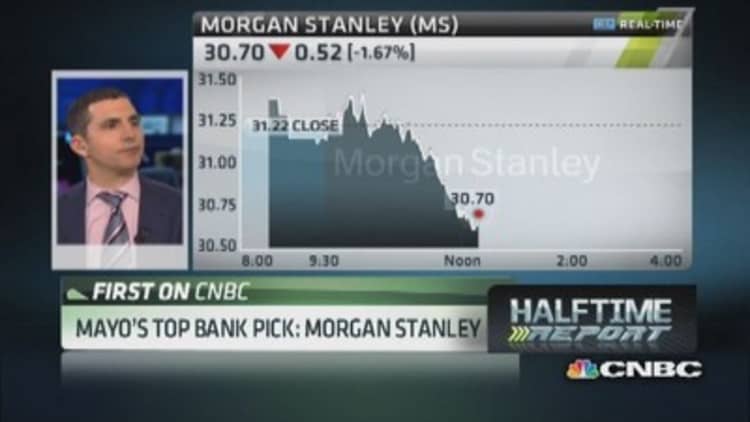 Analyst likes Morgan Stanley best