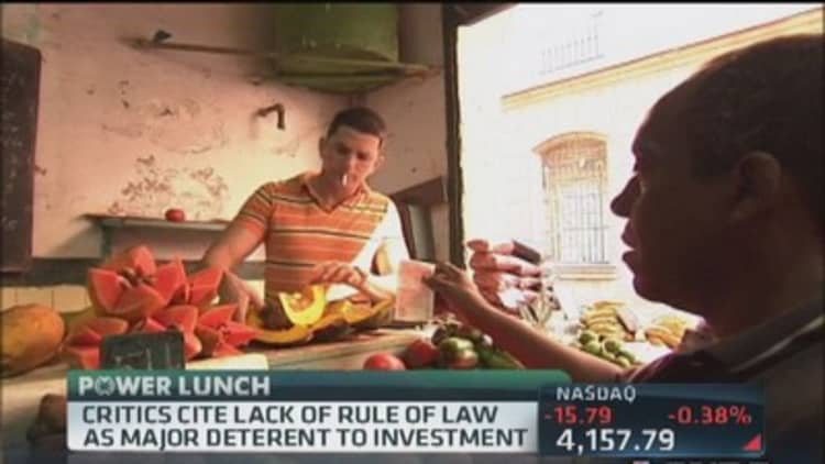 Cuba new law expected to be approved