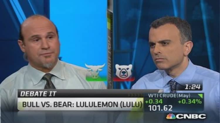 Don't sell Lululemon: Trader
