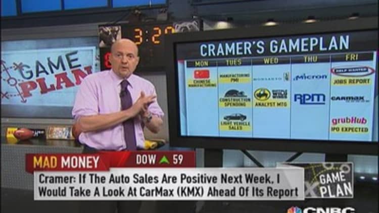 Strong jobs report could rally financials: Cramer