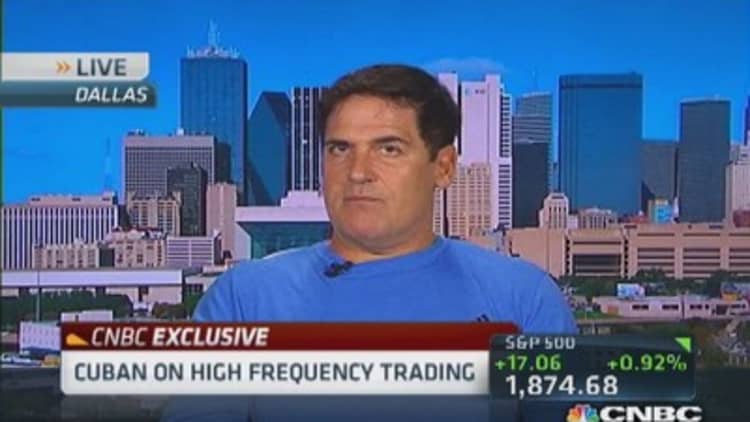 Mark Cuban: No idea how bad HFT could be if something goes wrong