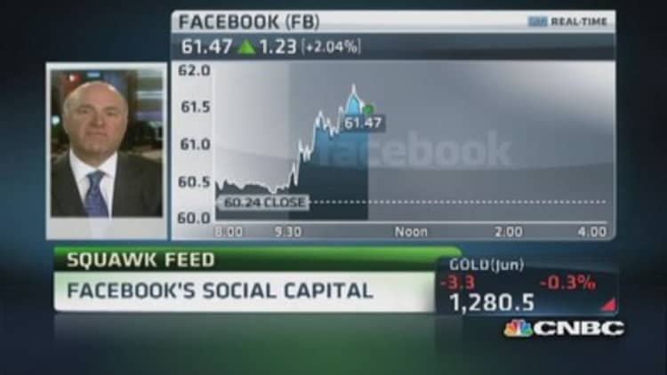 Facebook's social capital