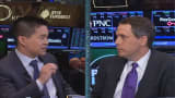 Brad Katsuyama squares off with William O'Brien on high frequency trading on CNBC's Power Lunch.