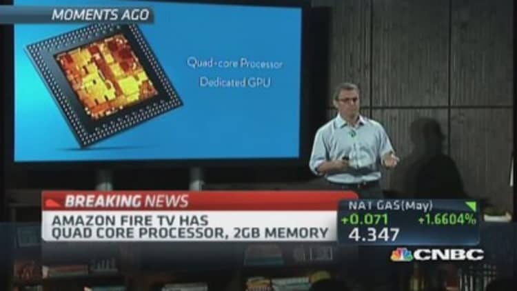 Amazon reveals Fire TV