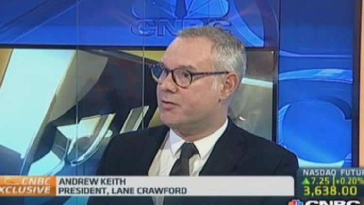 Lane Crawford: Unfazed by China's anti-graft drive